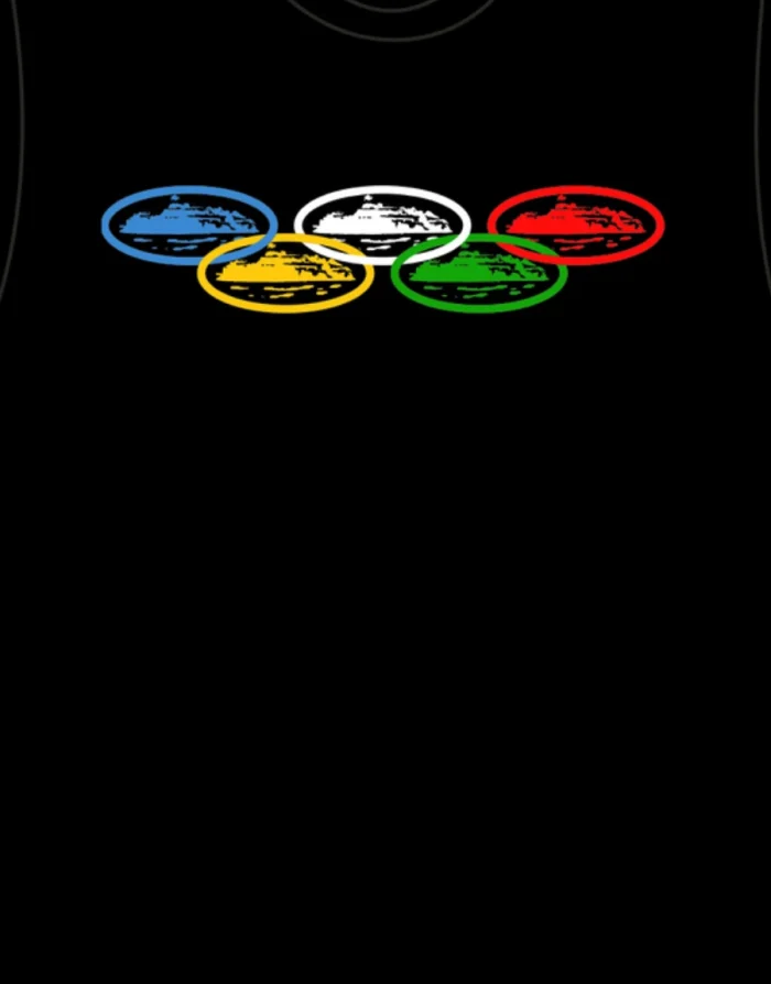 Corteiz Alcatraz Olympic T shirt Black 2