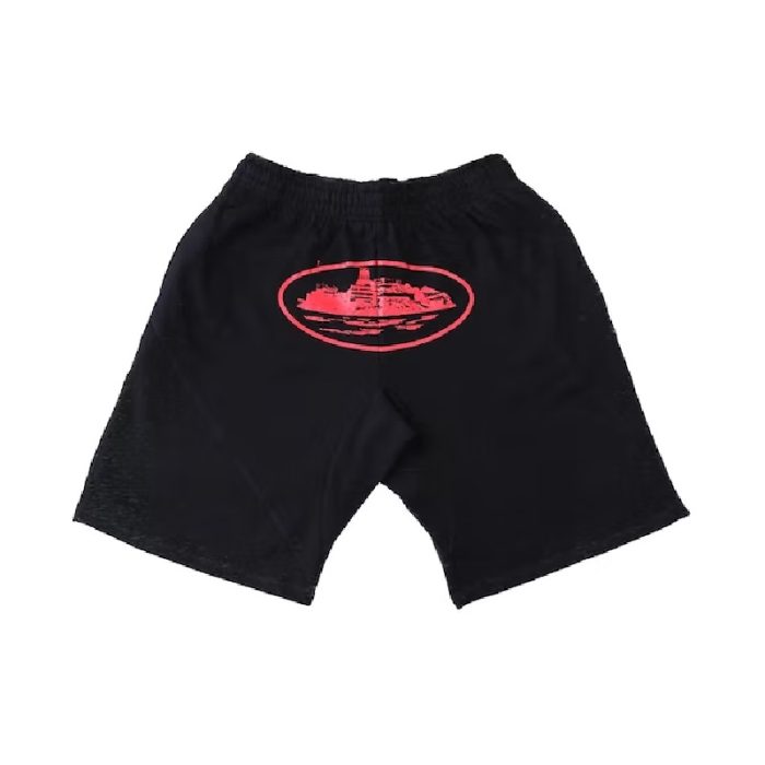 corteiz-alcatraz-shorts-black-red