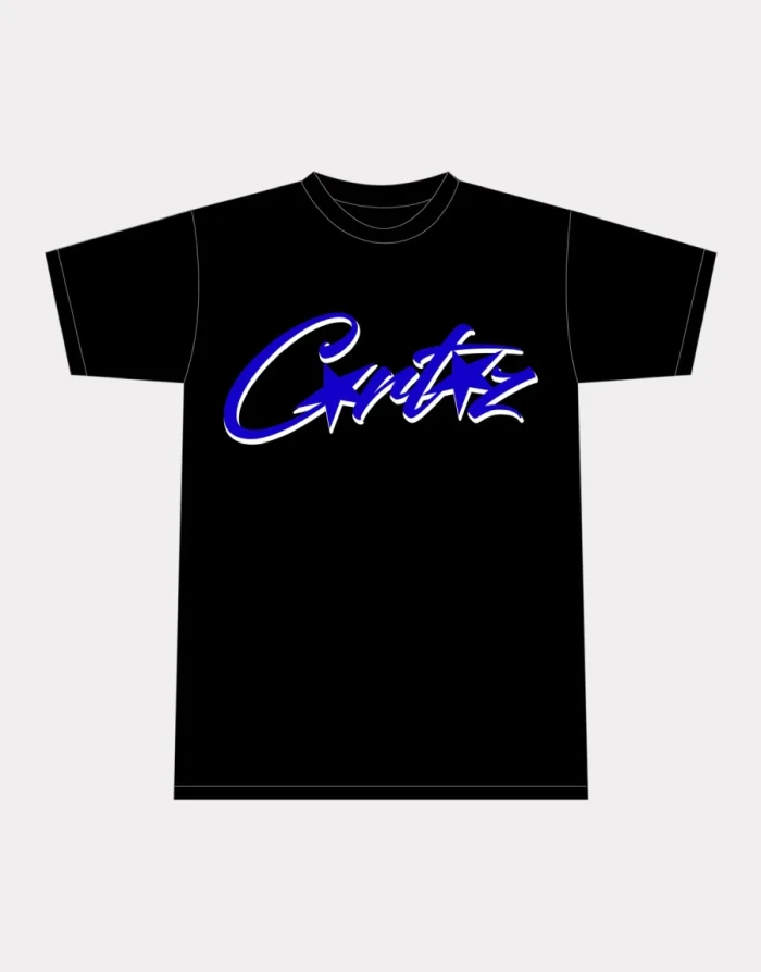 Corteiz Allstarz T shirt BlackBlue 1