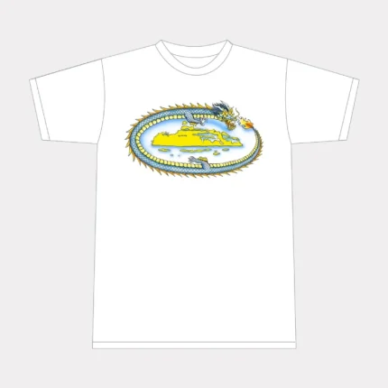 Corteiz Dragon T shirt White 1 768x981 1