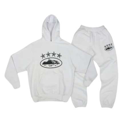 Corteiz Tracksuit White