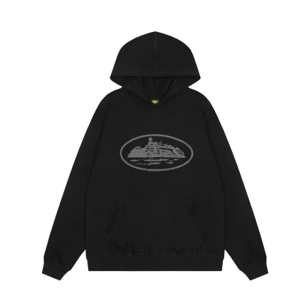 Corteiz Alcatraz Hoodie Black 4